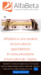 Mobile Screenshot of alfabetastudio.it